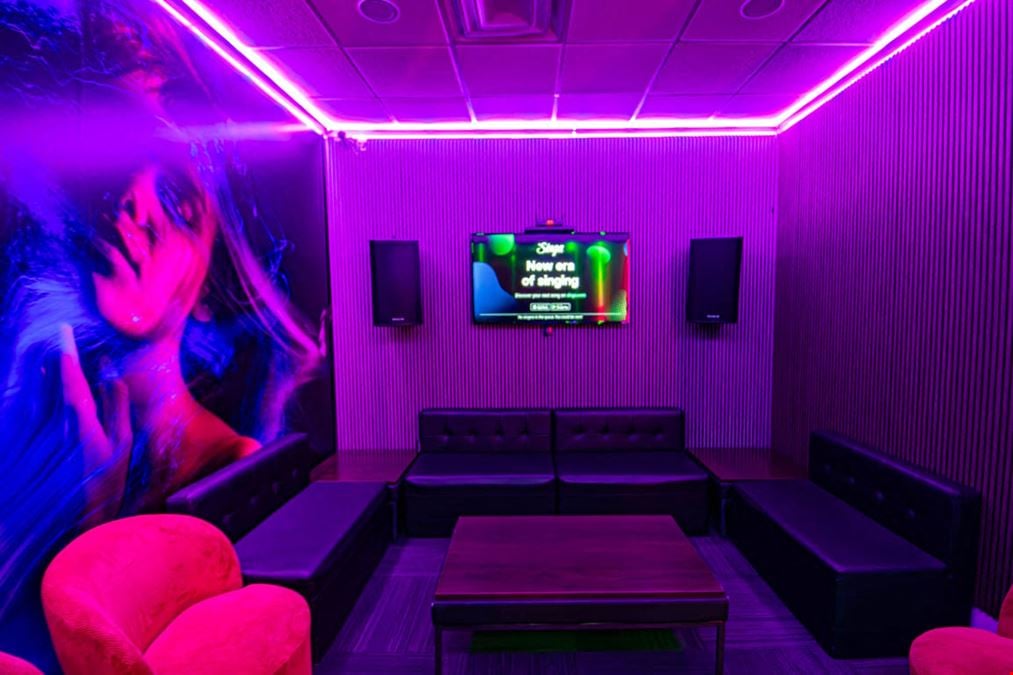 Private Karaoke and Meeting Suite 2 - Please note that while room is available for meeting space during the day, karaoke is only available M-F 6pm and later and on the weekends