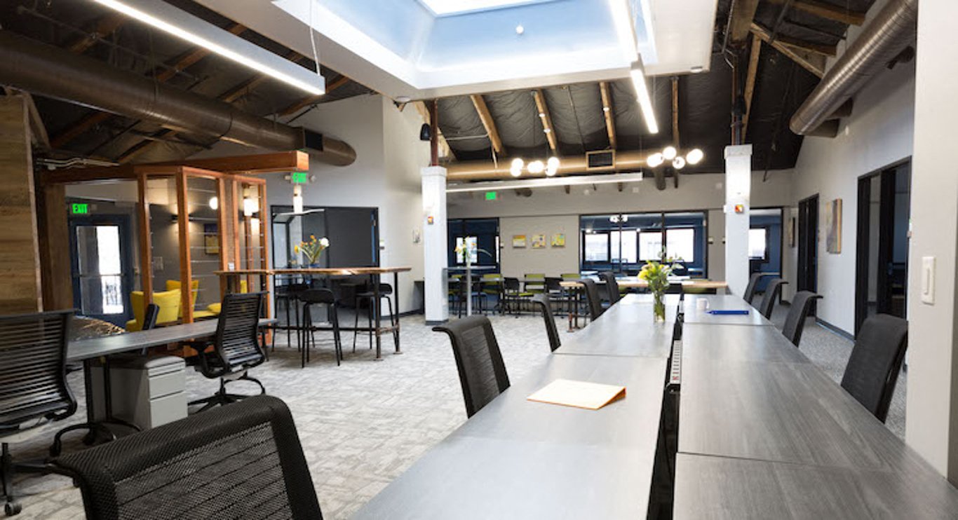 Shared workspaces at Satellite Workplaces, Satellite Workplaces