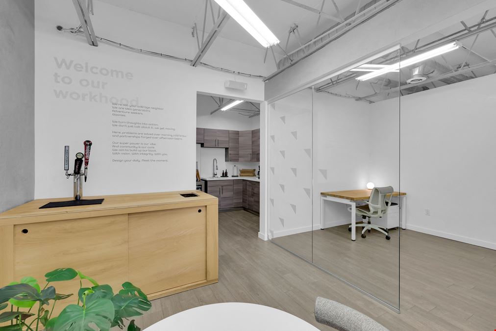 Dedicated Desk Loft Office