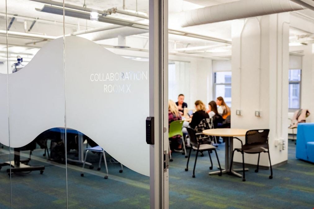 Collaboration Room X! Virtual Enabled Meeting Rooms with City Views | Ideal for In-Person & Virtual Off-sites | Bright & Modern in a Tech Focused Shared Workspace