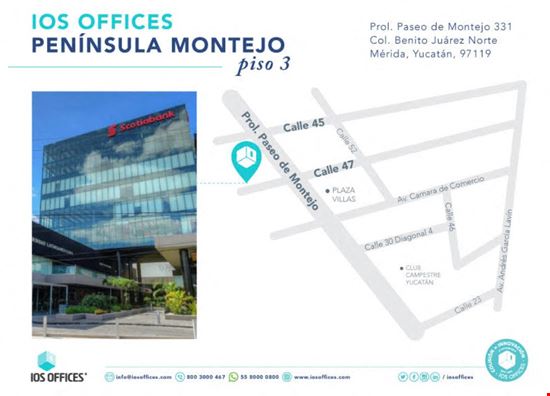 Preview of IOS OFFICES - Península Montejo Office space for Rent in Mérida