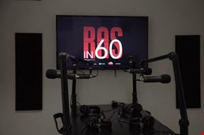 Downtown Commercial High Tech Podcast Studio